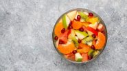 salada de fruta em uma tigela
